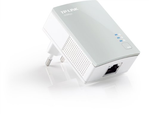 TP-LINK TL-PA4010 - Nano extensor de red por línea eléctrica (AV500 Mbps, 1 puerto, sin configuración), blanco