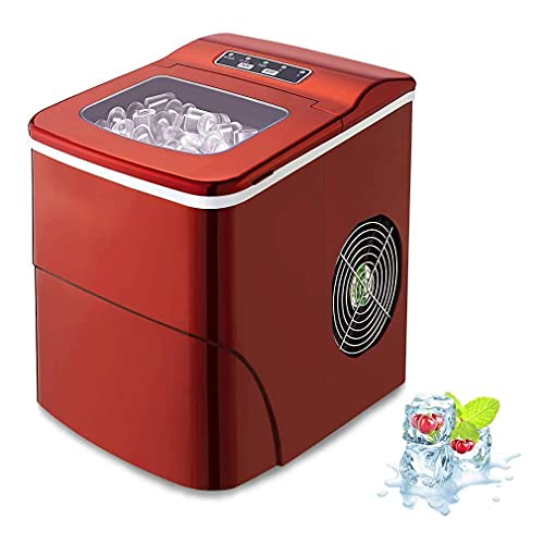 Mini máquina de hielo automática, máquina eléctrica para hacer cubitos de hielo de bloque redondo tipo bala, pequeña tienda de té y café, máquina de hielo compacta y rápida
